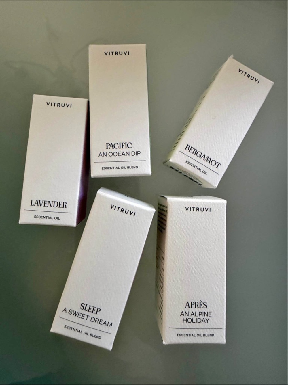 Set of 5 Vitruvi Essential Oils